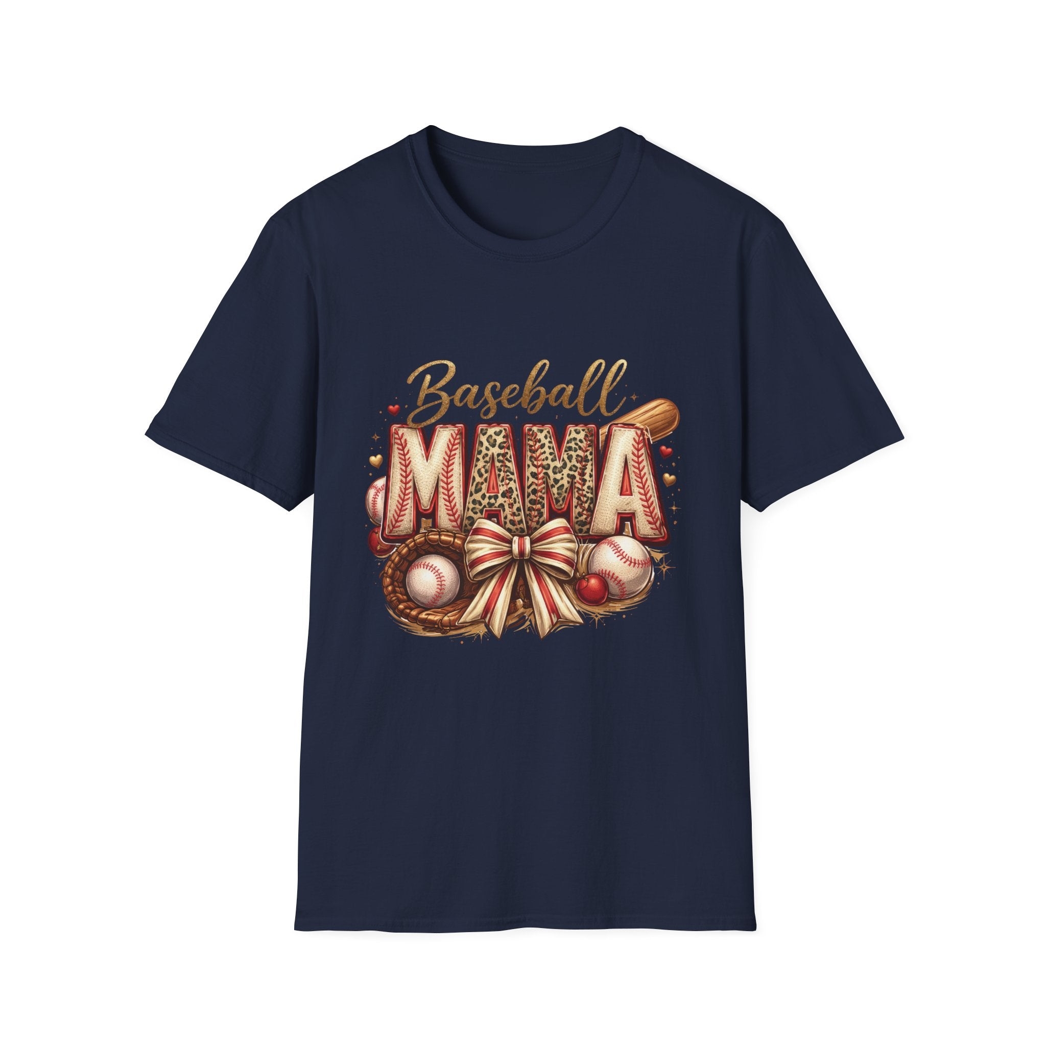 Baseball Mom - Softstyle T-Shirt