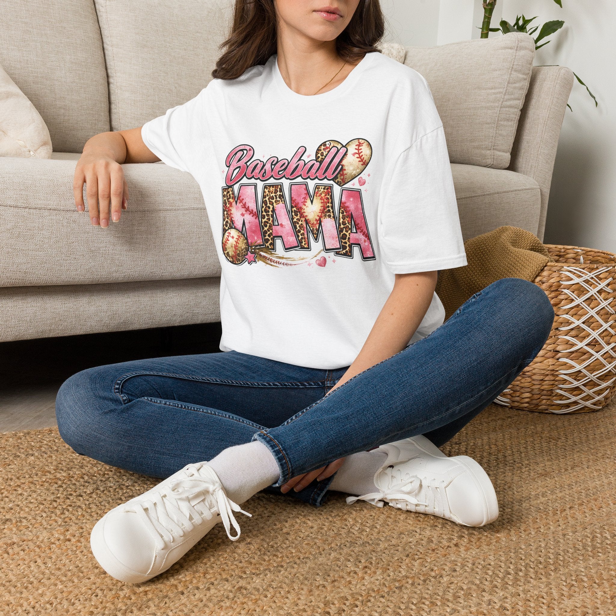 Baseball Mama - Softstyle T-Shirt