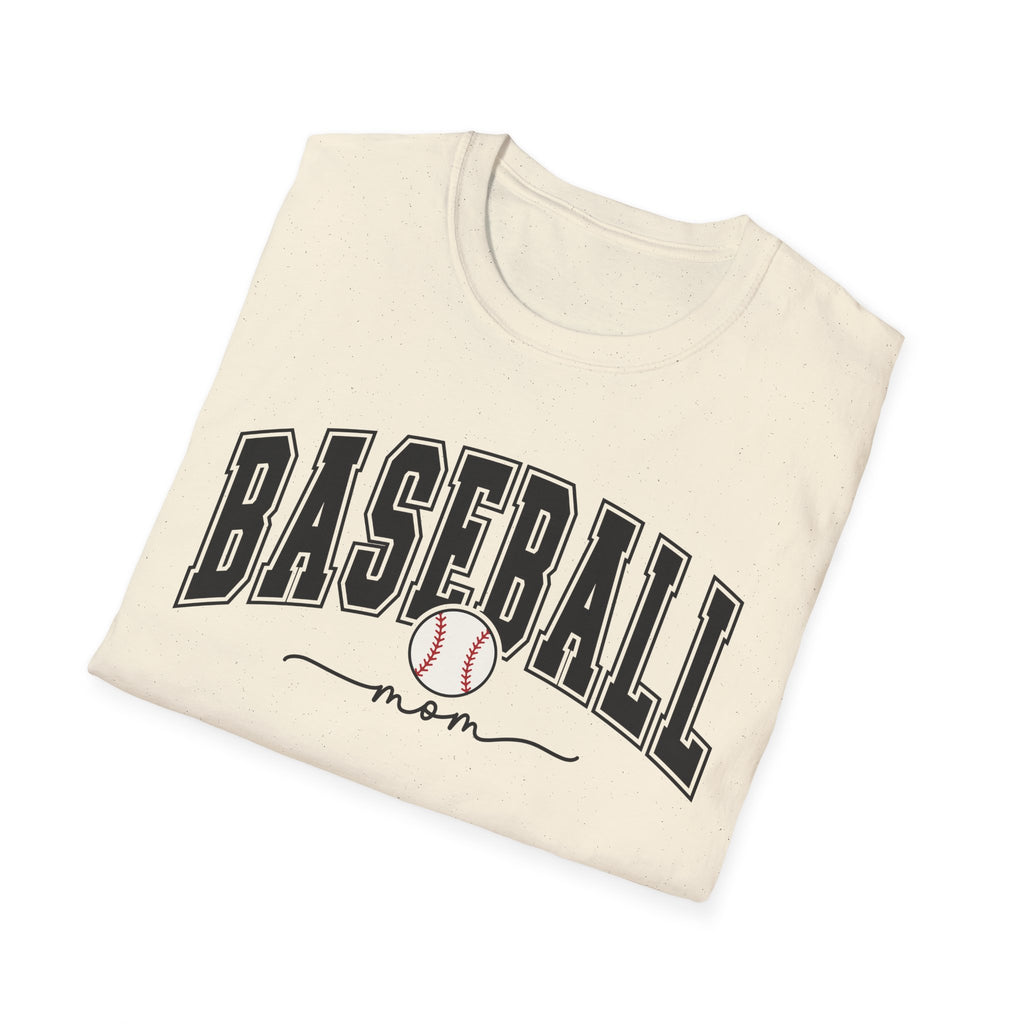 Baseball Mom - Unisex Softstyle T-Shirt
