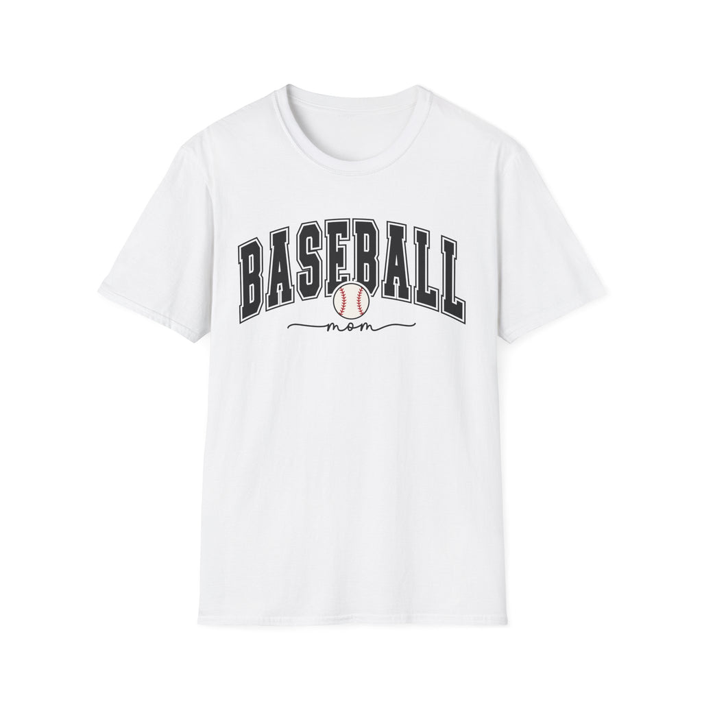 Baseball Mom - Unisex Softstyle T-Shirt