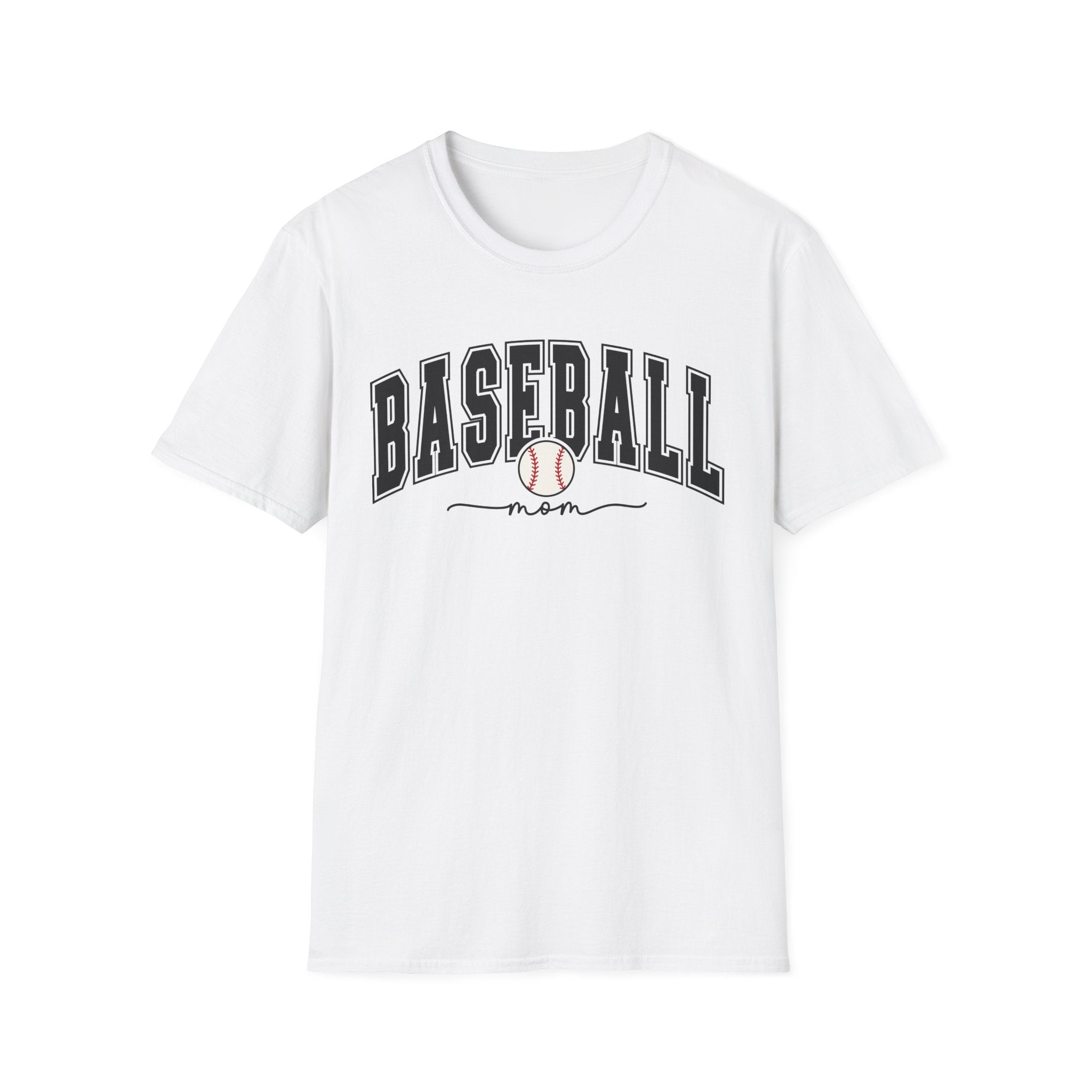 Baseball Mom - Unisex Softstyle T-Shirt