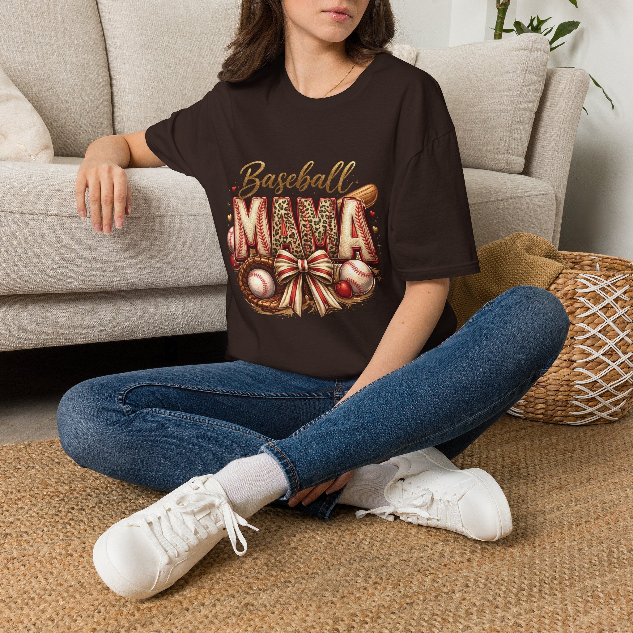 Baseball Mom - Softstyle T-Shirt