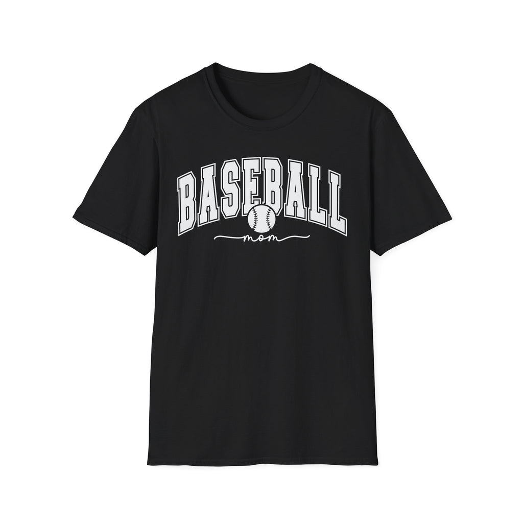 Baseball Mom - Softstyle T-Shirt