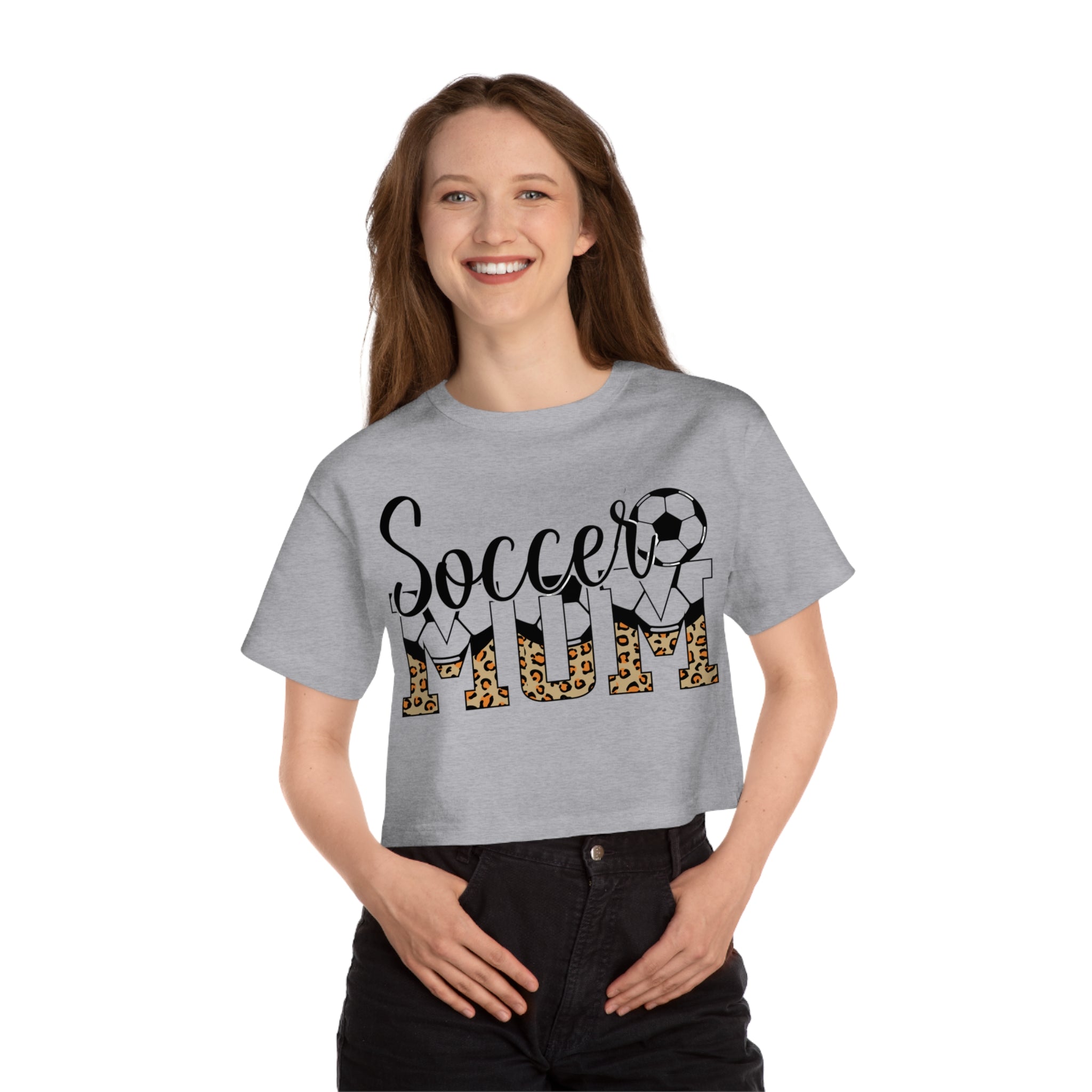 Chaos Soccer Mom-Women's Heritage Cropped T-Shirt