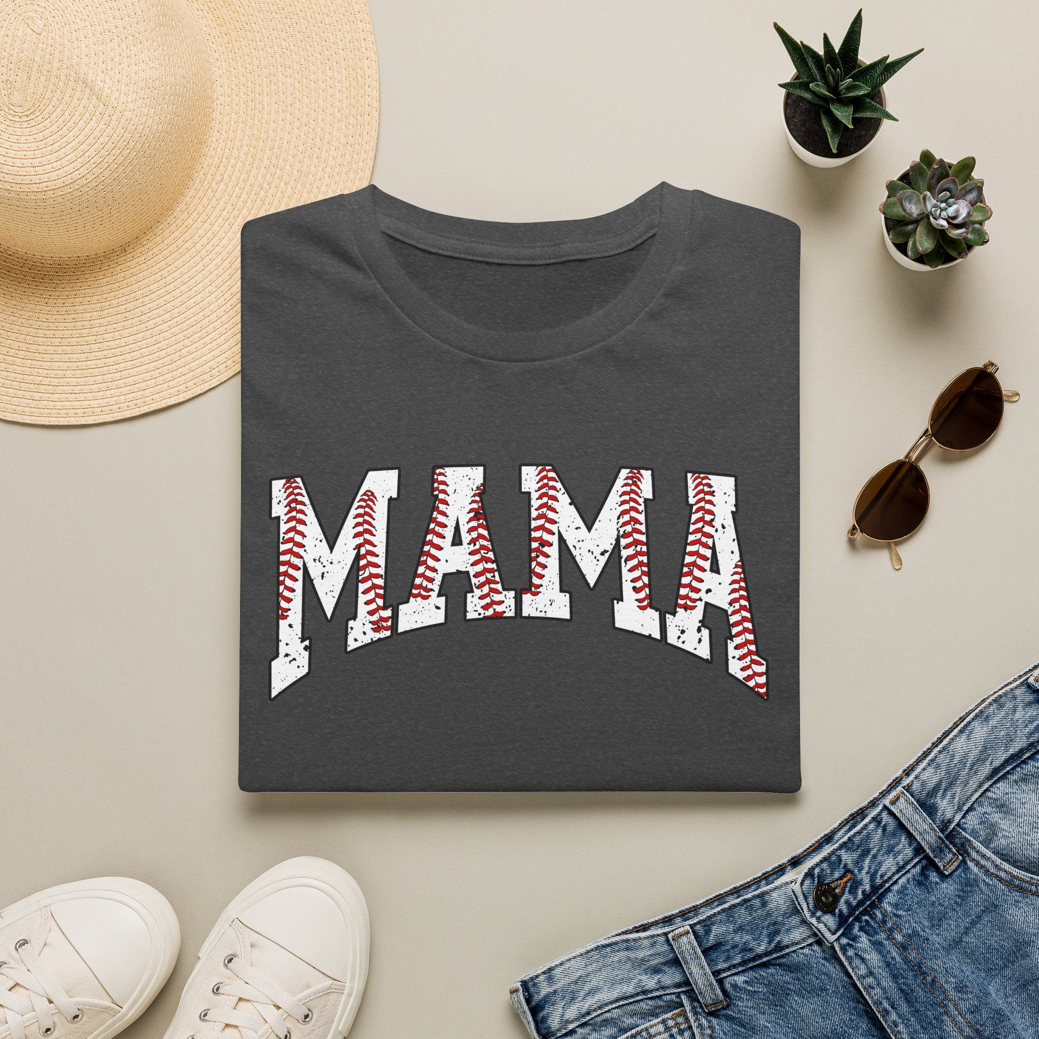 Baseball MAMA - Softstyle T-Shirt