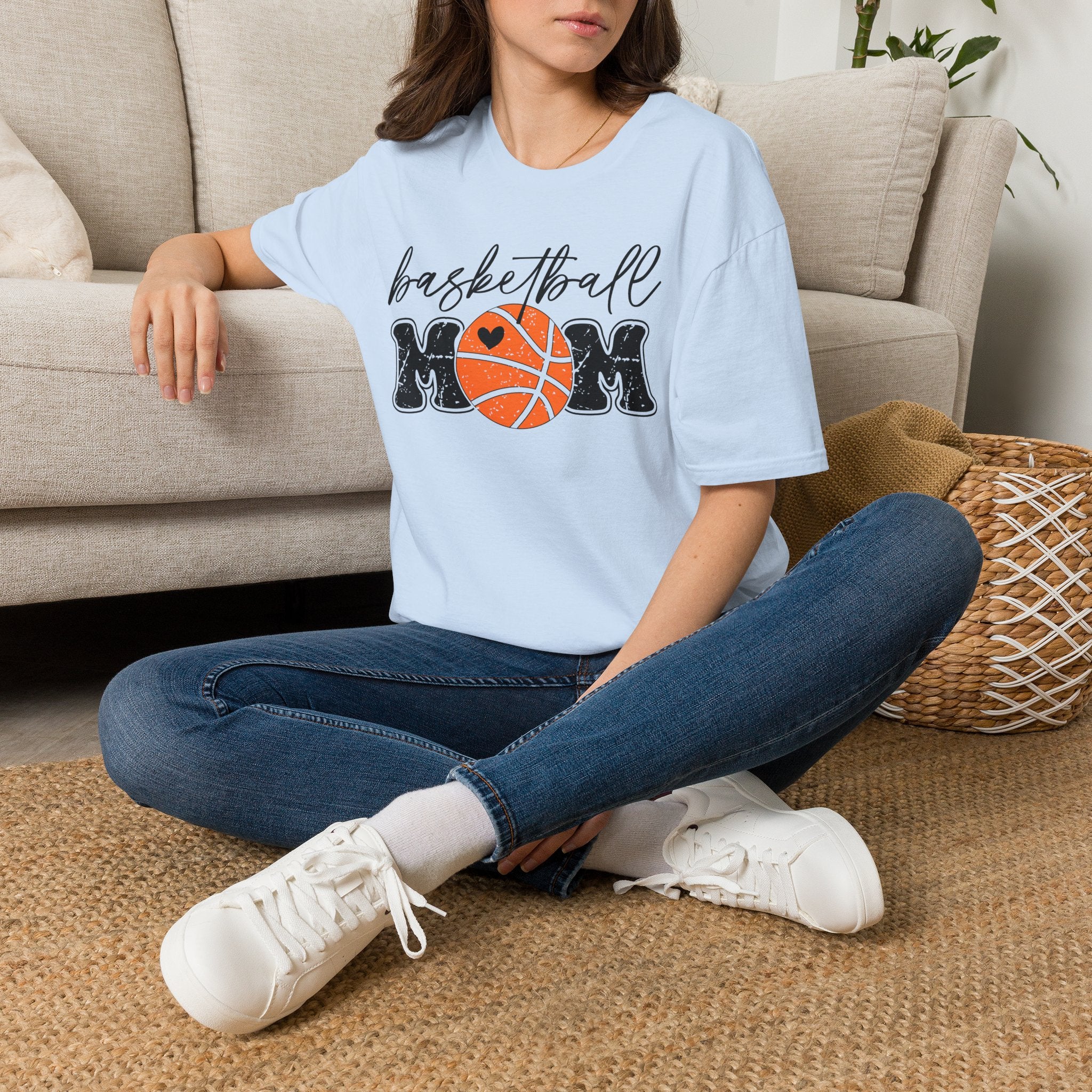 Basketball Mom - Light Softstyle T-Shirt