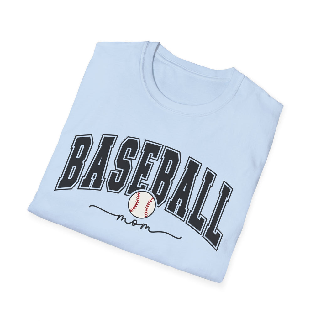 Baseball Mom - Unisex Softstyle T-Shirt