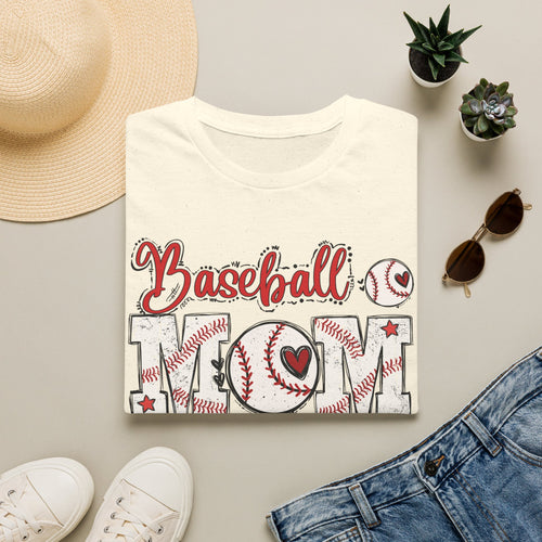 Baseball Mom - Softstyle T-Shirt