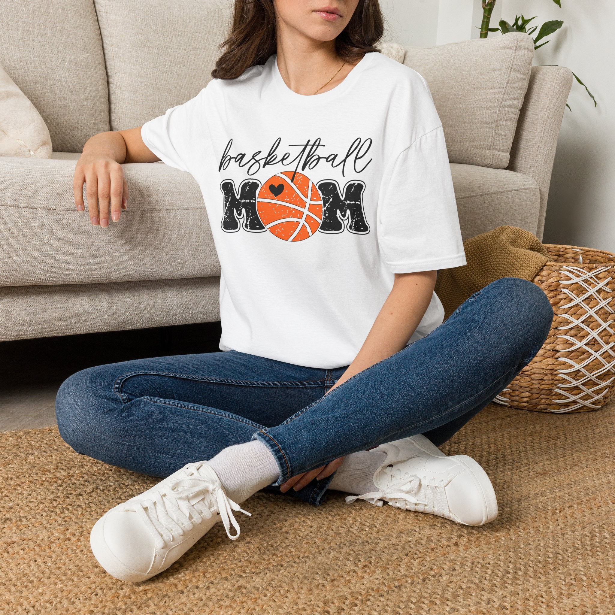 Basketball Mom - Light Softstyle T-Shirt