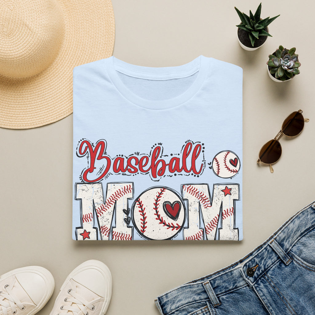 Baseball Mom - Softstyle T-Shirt