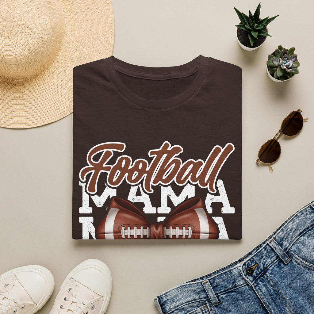 Football Mama x4 - Softstyle T-Shirt