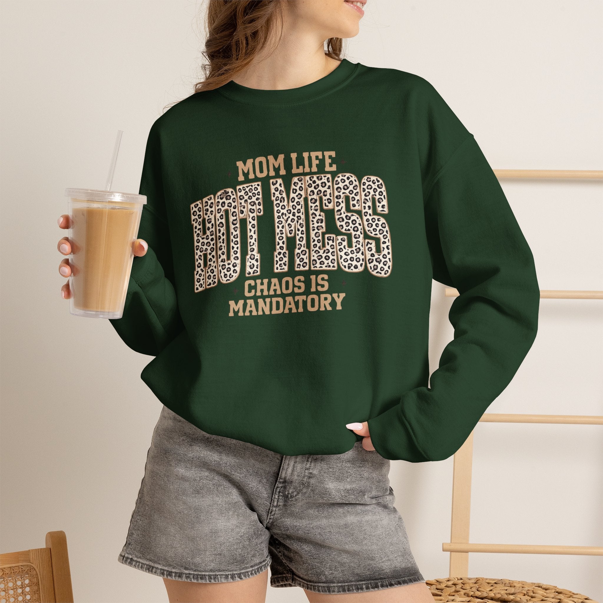 Hot Mess -  Heavy Blend™ Crewneck Sweatshirt
