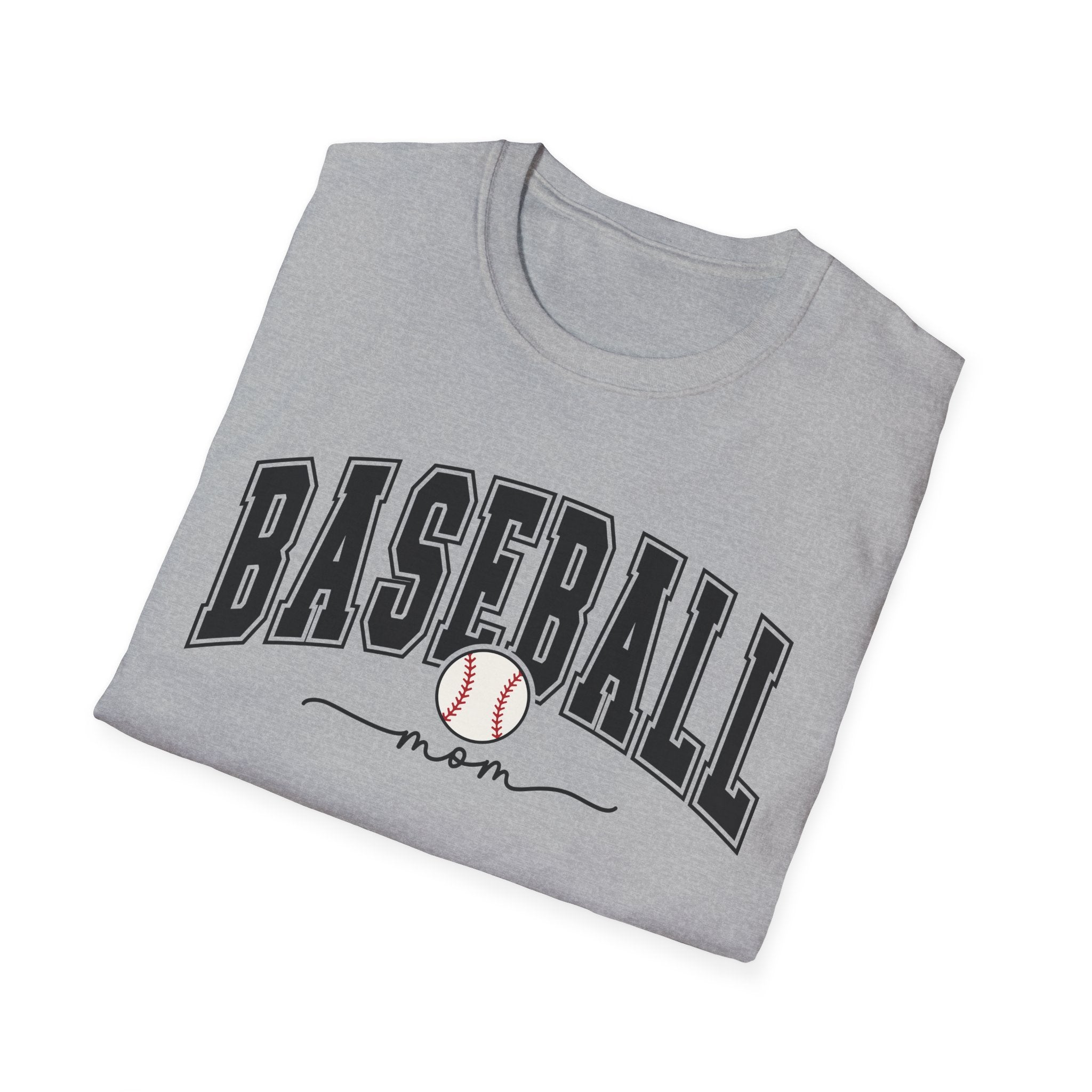 Baseball Mom - Unisex Softstyle T-Shirt