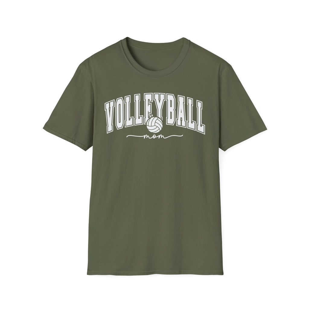 Volleyball Mom - Dark Softstyle T-Shirt