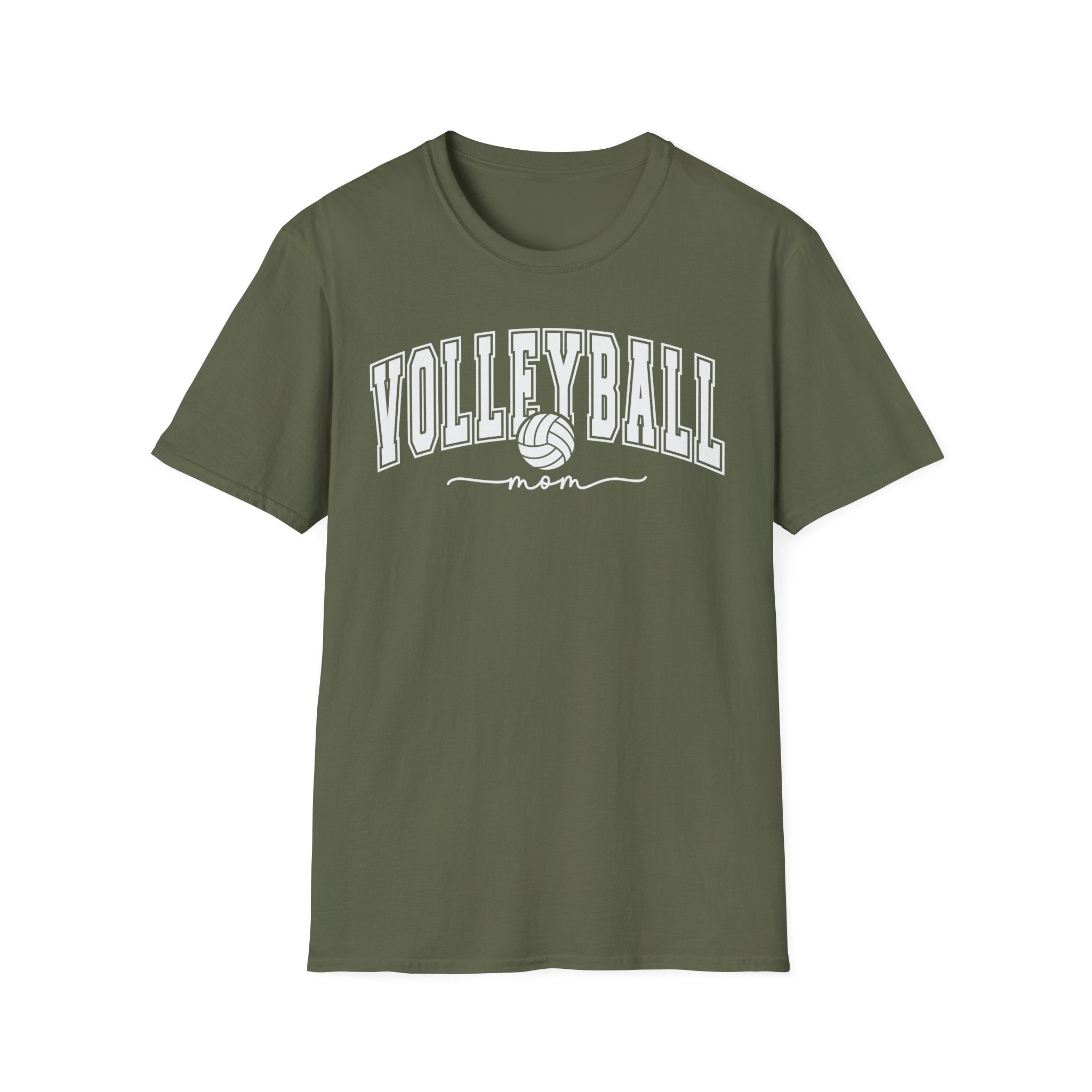 Volleyball Mom - Dark Softstyle T-Shirt