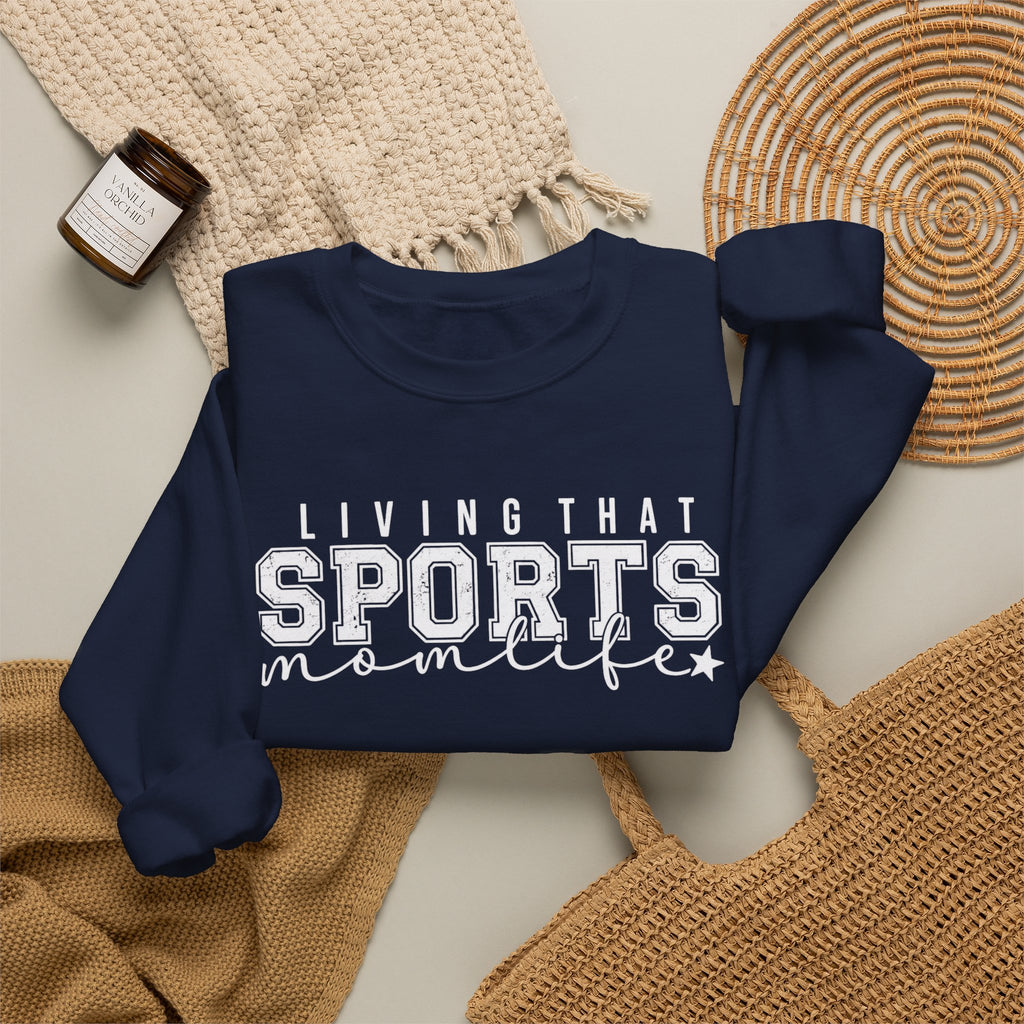 Sports Mom Life - Heavy Blend™ Crewneck Sweatshirt
