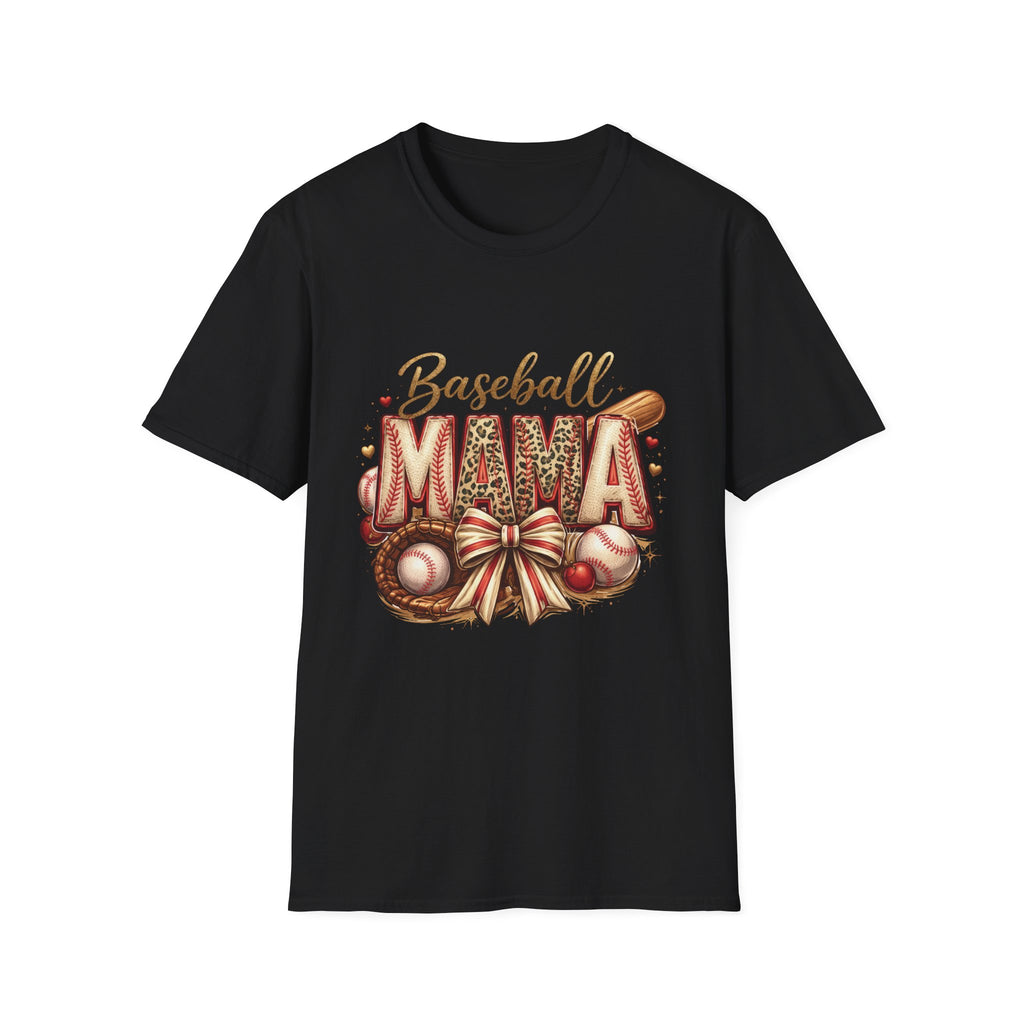 Baseball Mom - Softstyle T-Shirt