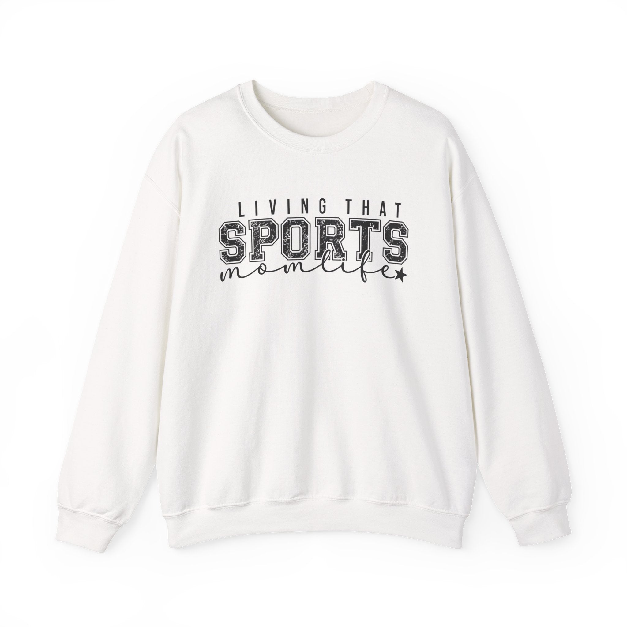 Sports Mom Life - Heavy Blend™ Crewneck Sweatshirt