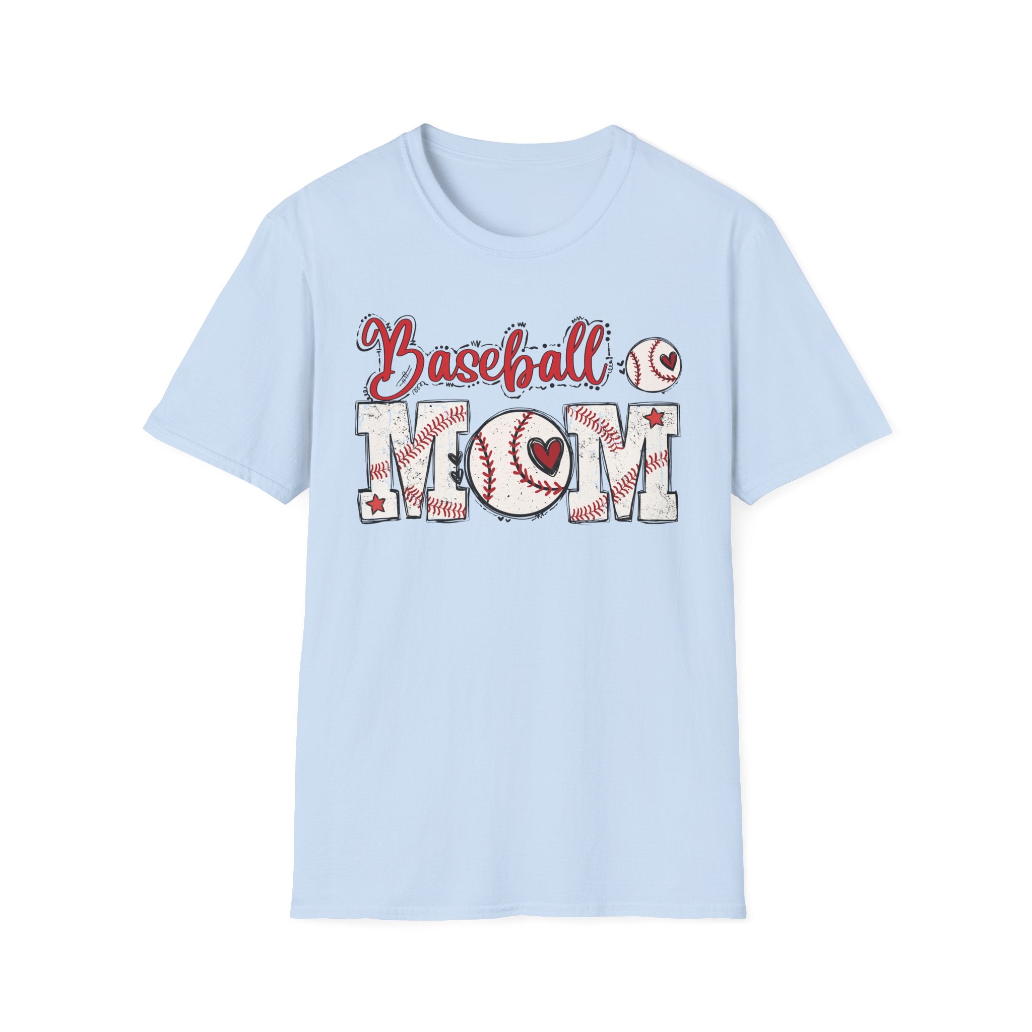 Baseball Mom - Softstyle T-Shirt