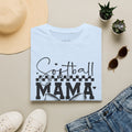 Bow tie Softball Mama - Softstyle T-Shirt