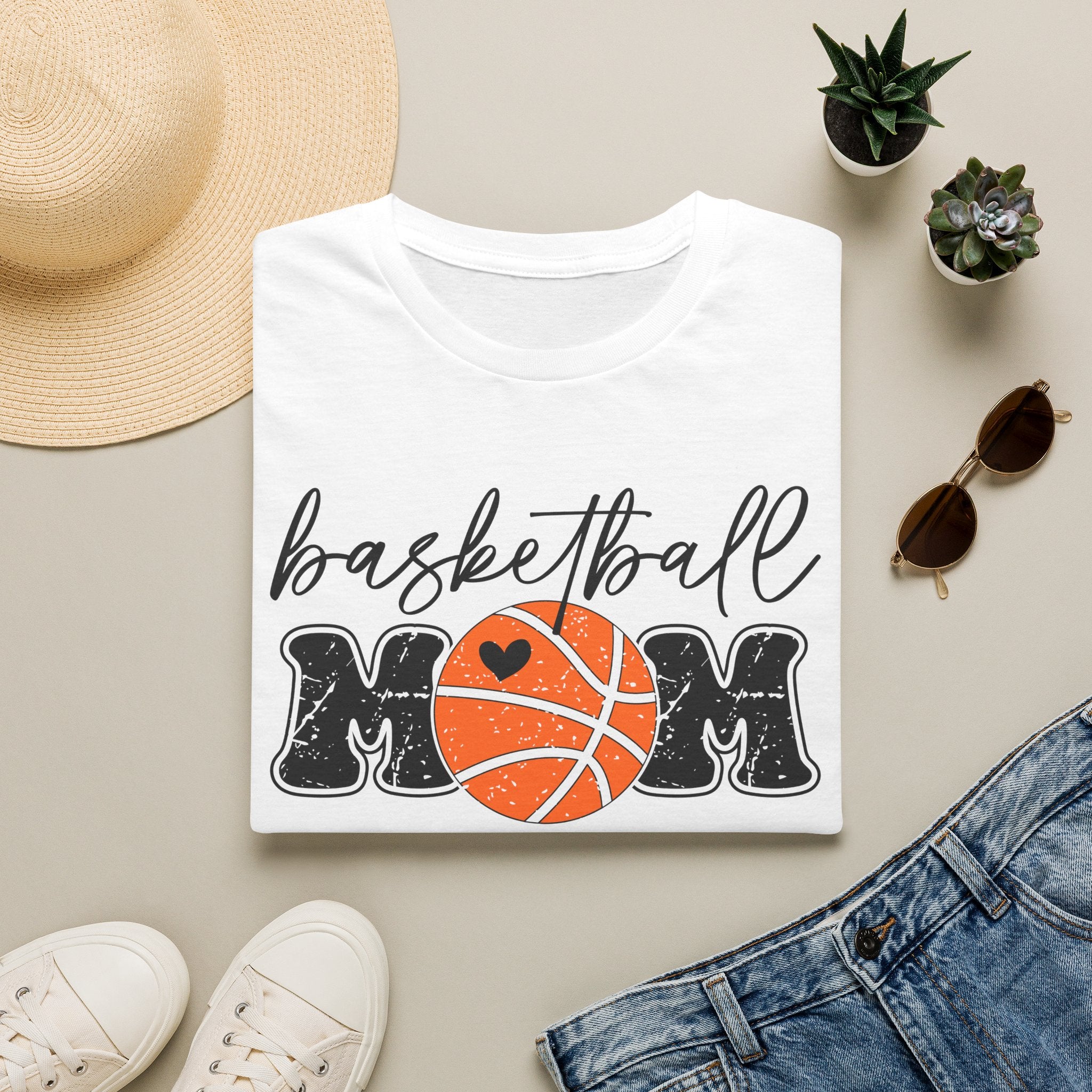 Basketball Mom - Light Softstyle T-Shirt