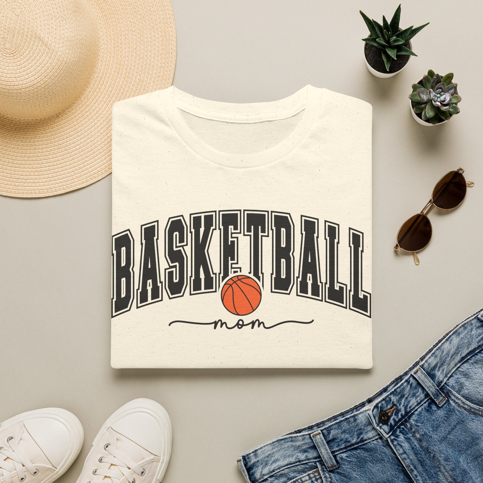 Basketball Mom - Softstyle T-Shirt