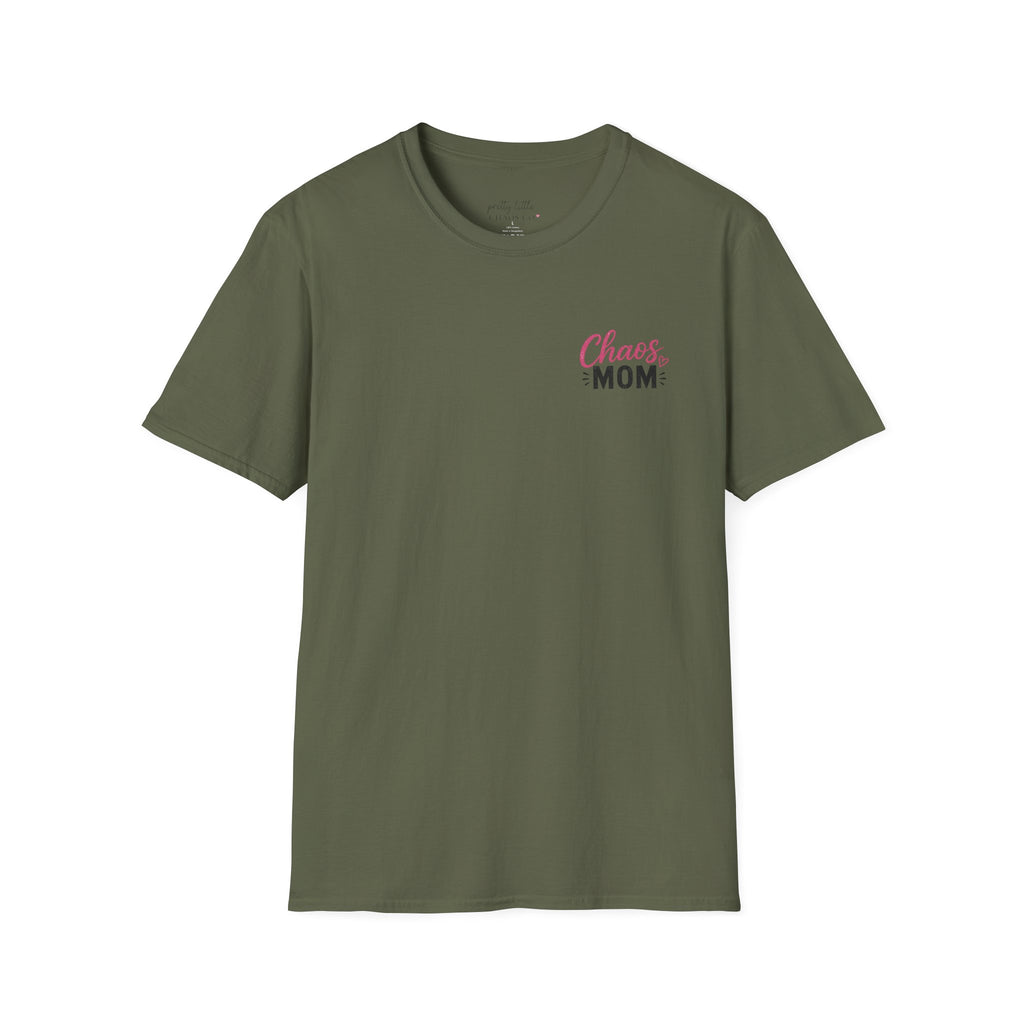 Coffee, Chaos & Sidelines - Softstyle T-Shirt