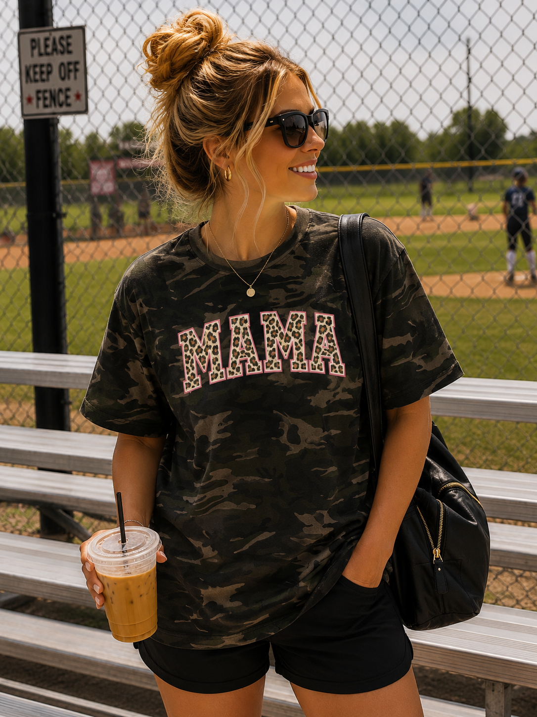 MAMA - Camo Boxy T-Shirt