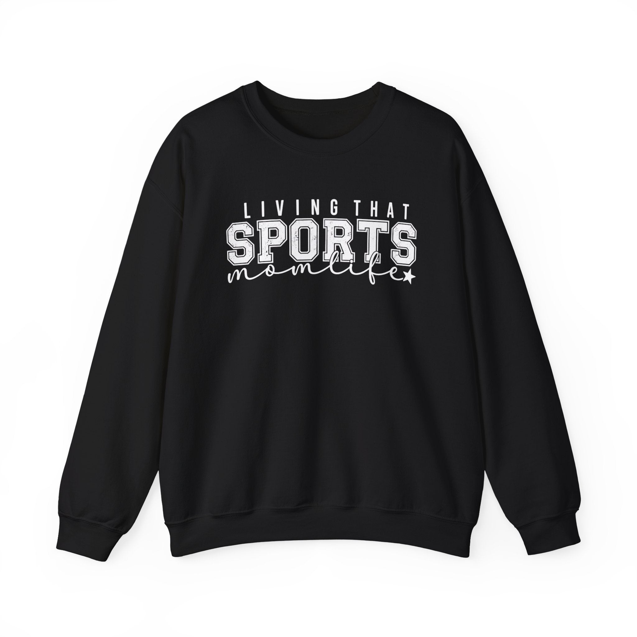 Sports Mom Life - Heavy Blend™ Crewneck Sweatshirt