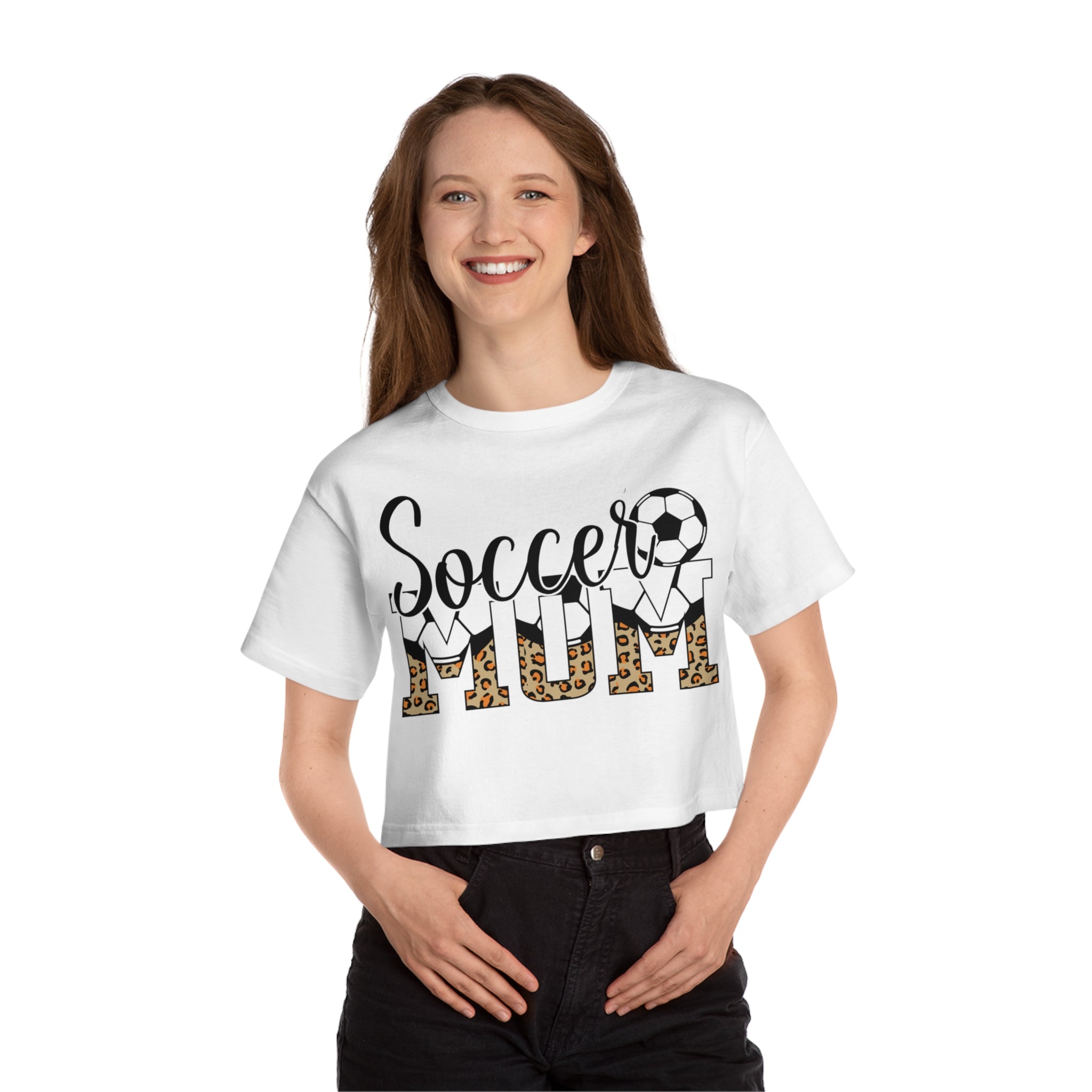 Chaos Soccer Mom-Women's Heritage Cropped T-Shirt