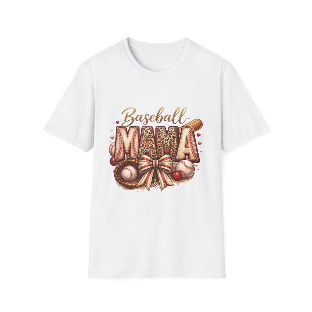 Baseball Mom - Softstyle T-Shirt