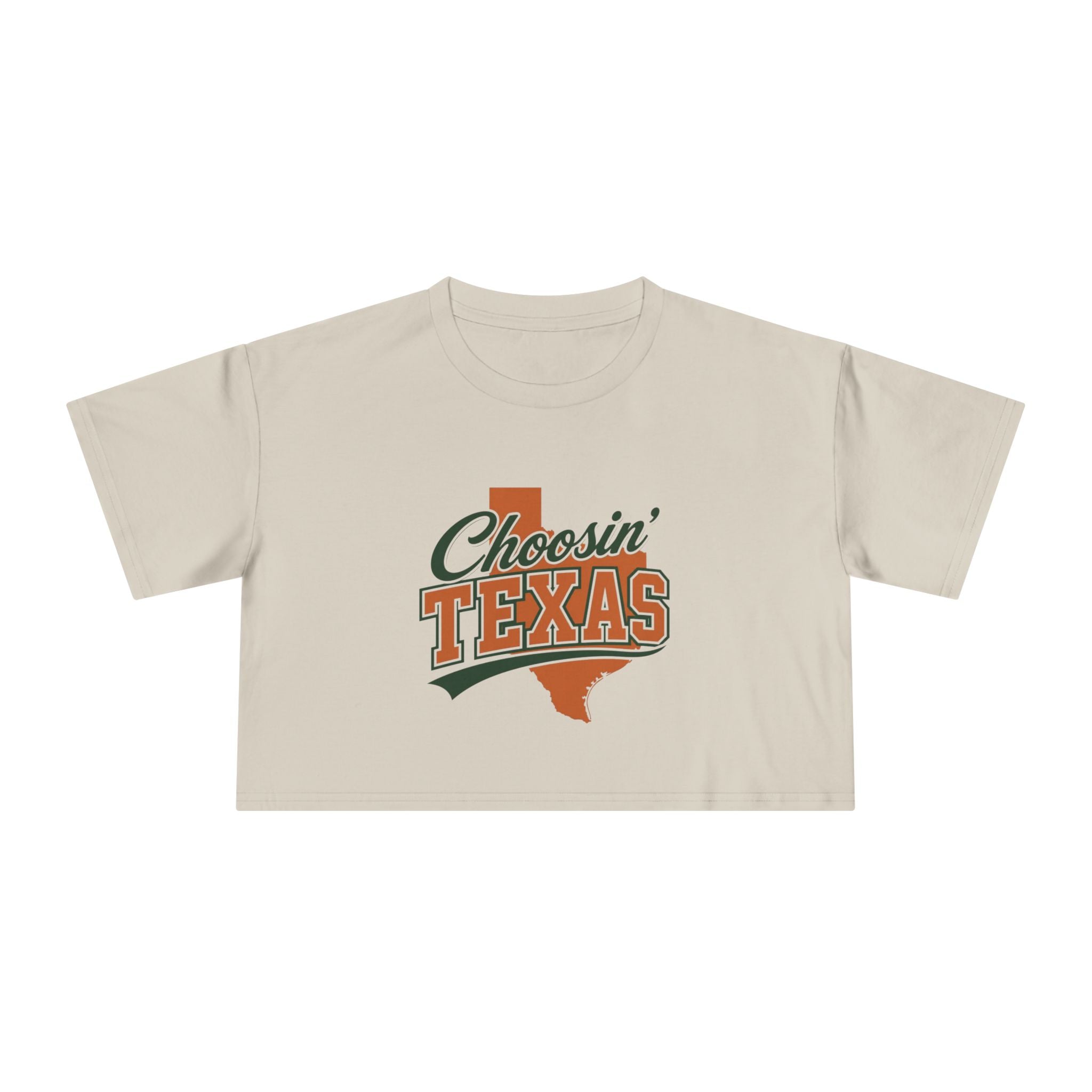 Choosin Texas - Crop Tee