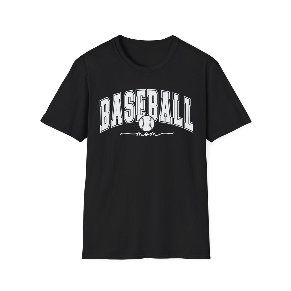Baseball Mom - Softstyle T-Shirt