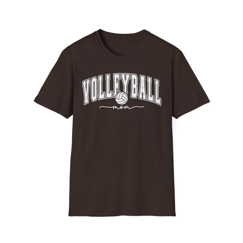 Volleyball Mom - Dark Softstyle T-Shirt