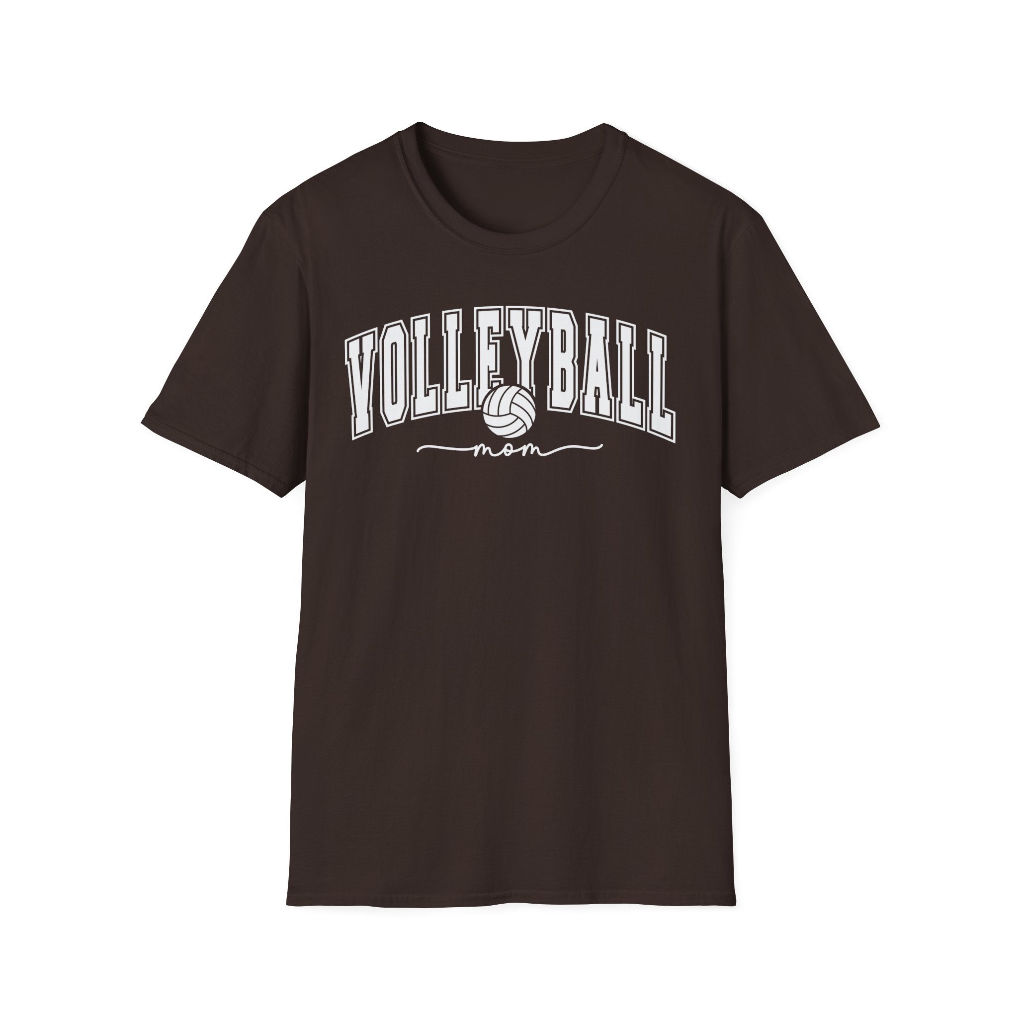 Volleyball Mom - Dark Softstyle T-Shirt