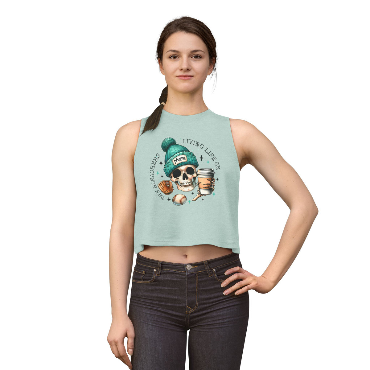 Living life on the..Crop Top