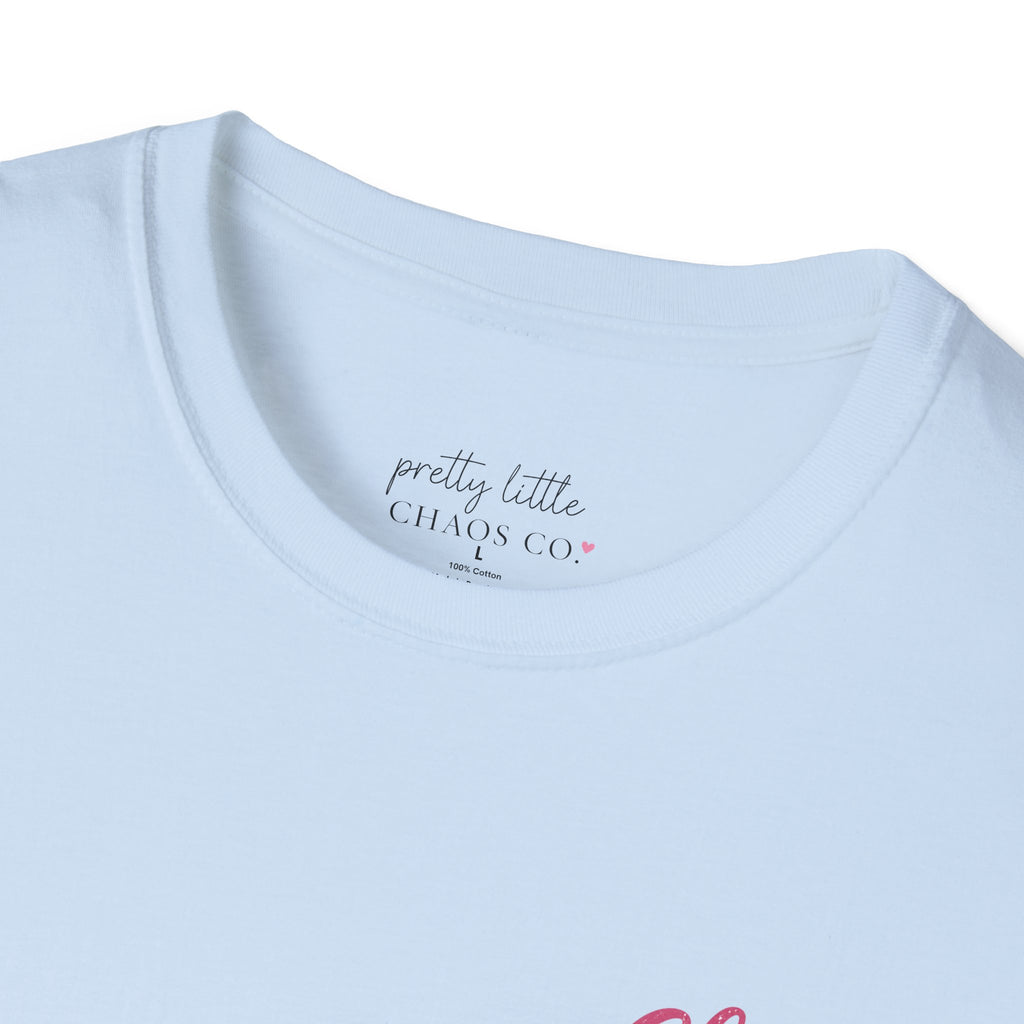 Coffee, Chaos & Sidelines - Softstyle T-Shirt