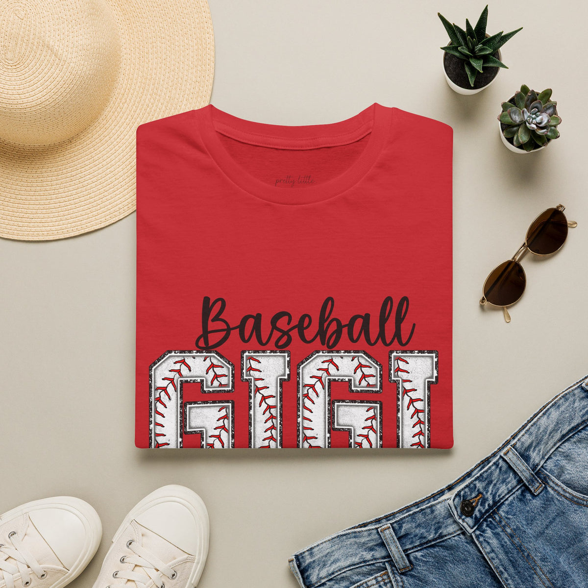 Baseball GiGi tee, view 6