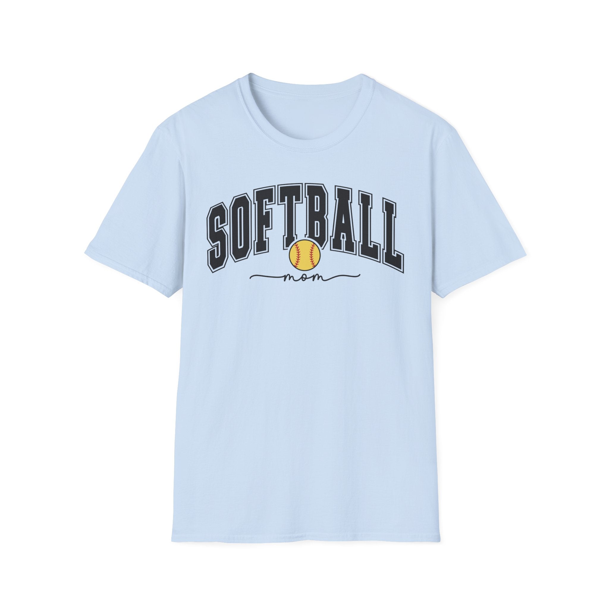 Soft ball Mom - Softstyle T-Shirt