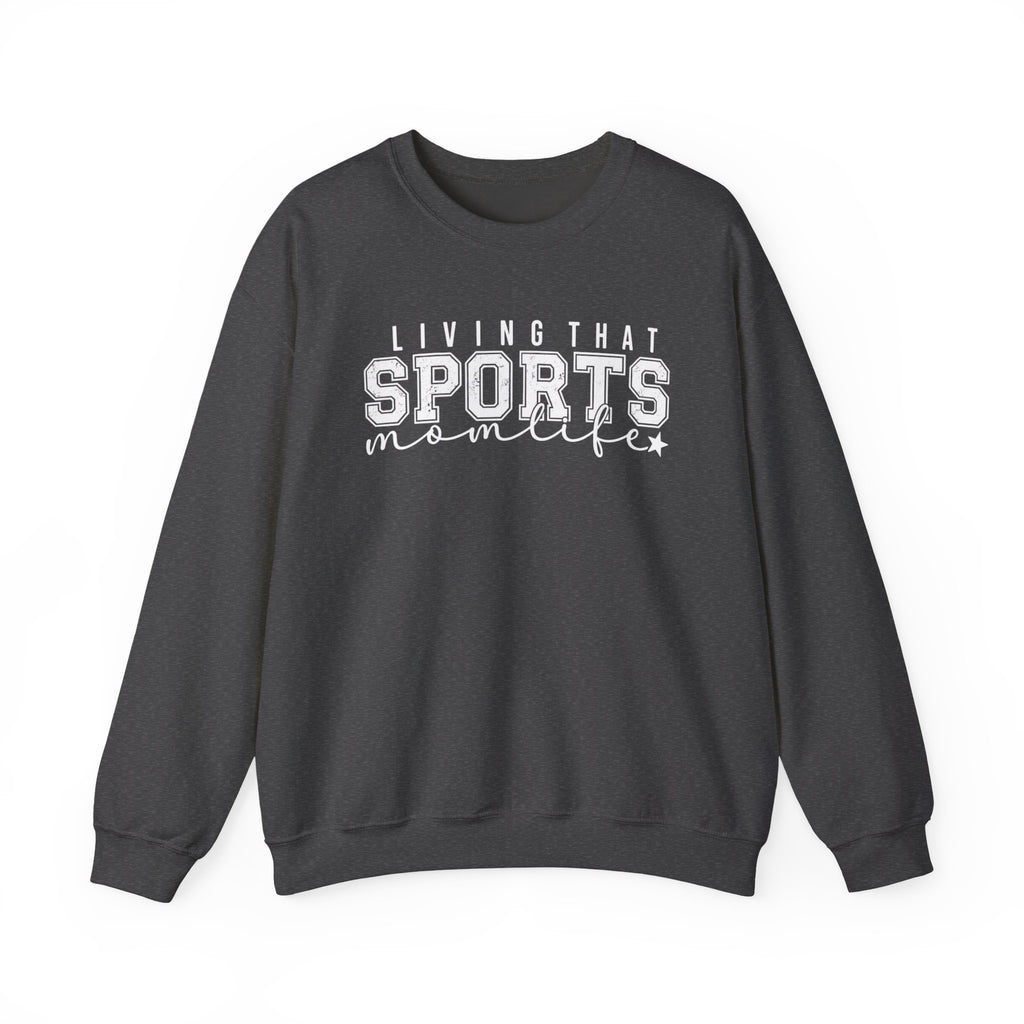 Sports Mom Life - Heavy Blend™ Crewneck Sweatshirt