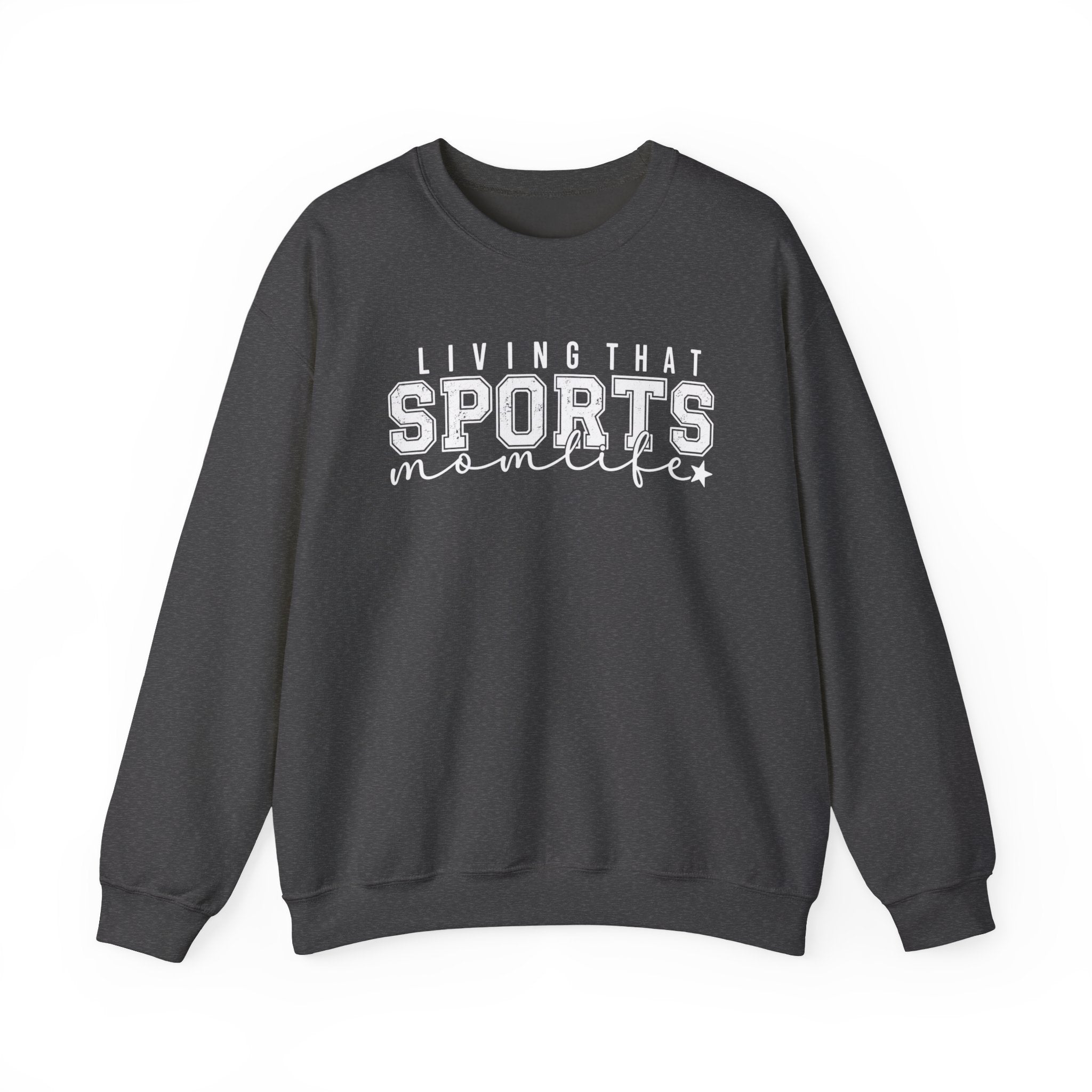 Sports Mom Life - Heavy Blend™ Crewneck Sweatshirt
