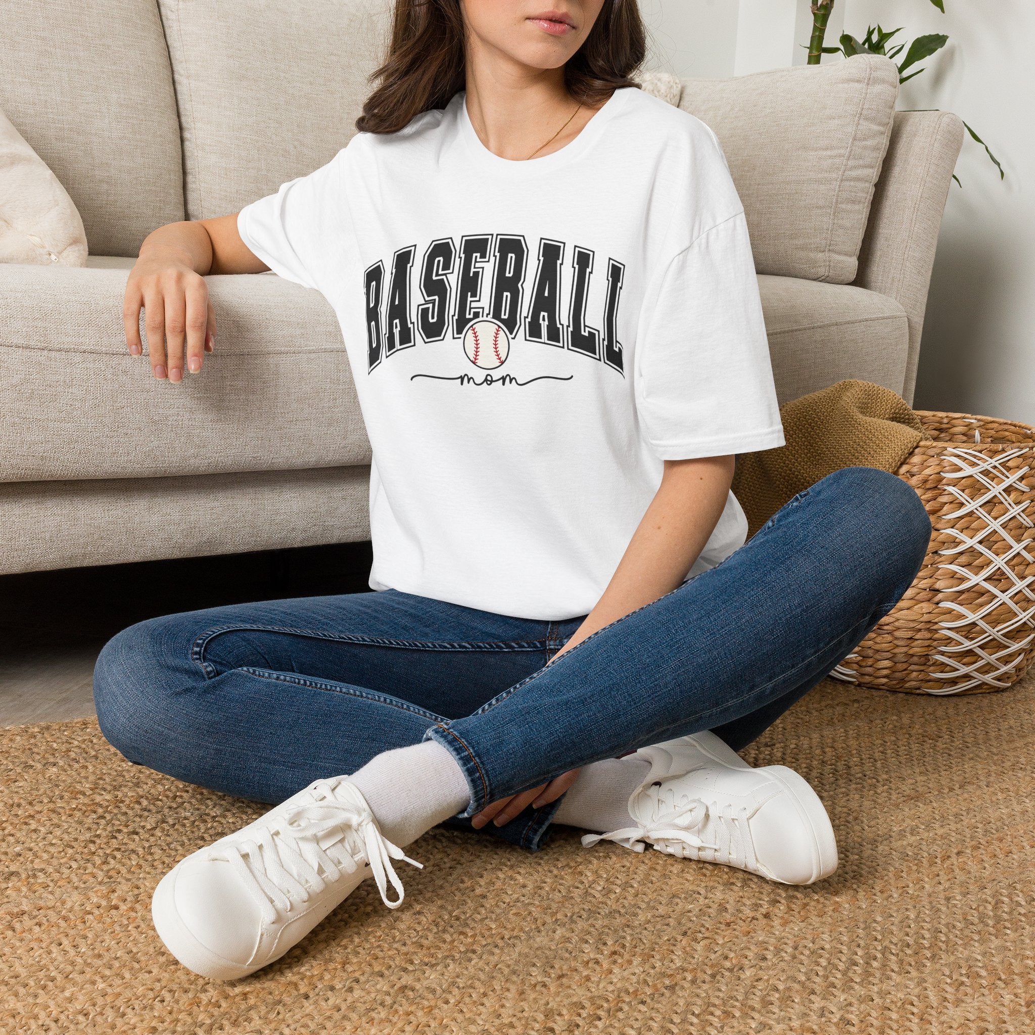 Baseball Mom - Unisex Softstyle T-Shirt
