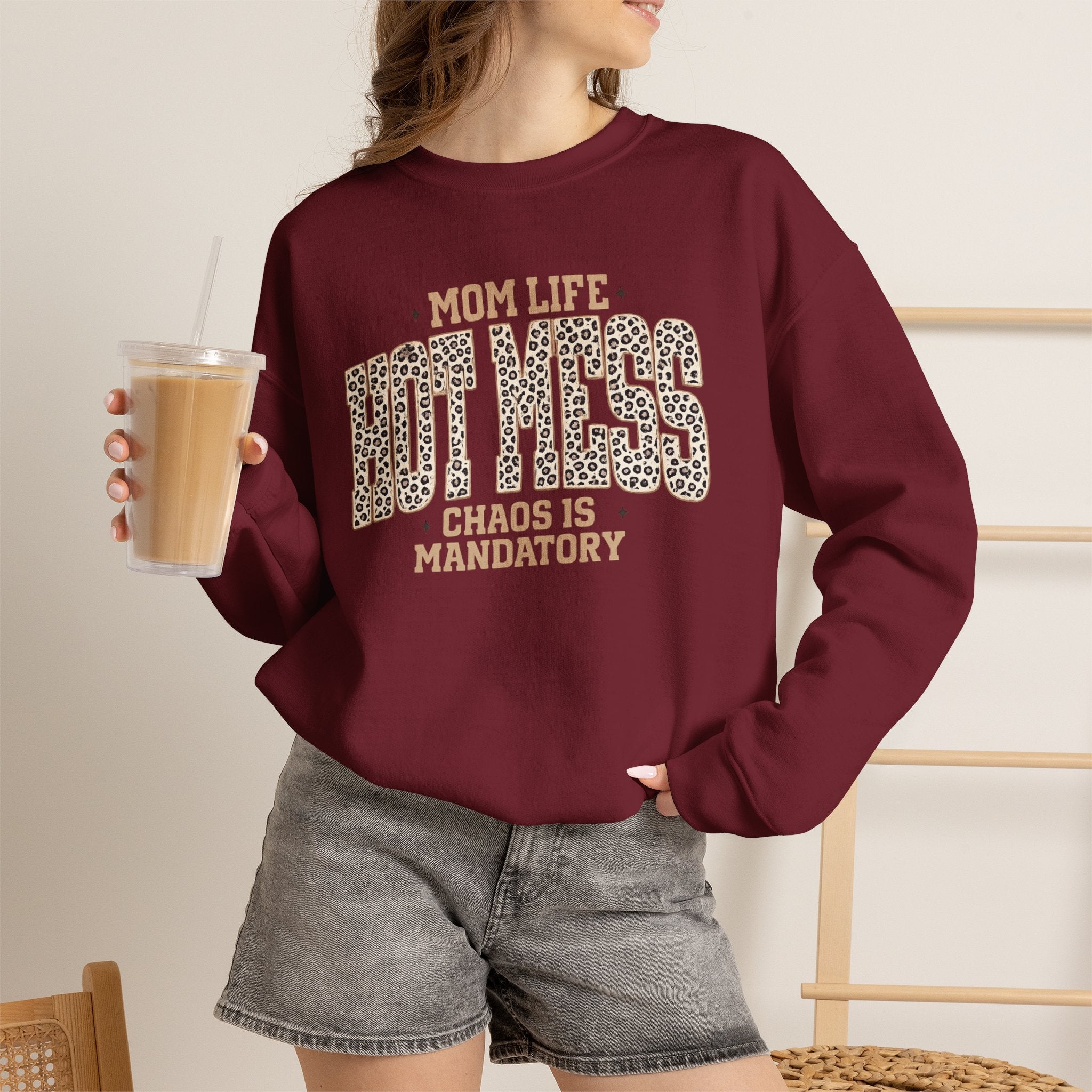 Hot Mess -  Heavy Blend™ Crewneck Sweatshirt