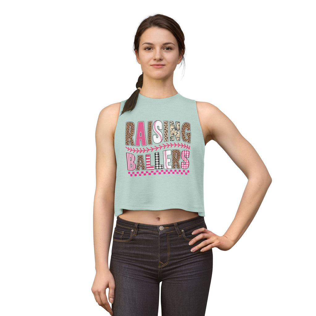 Raising Ballers Crop Top