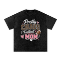Football,women,pink,oversized,Comfy,girls,footballmom