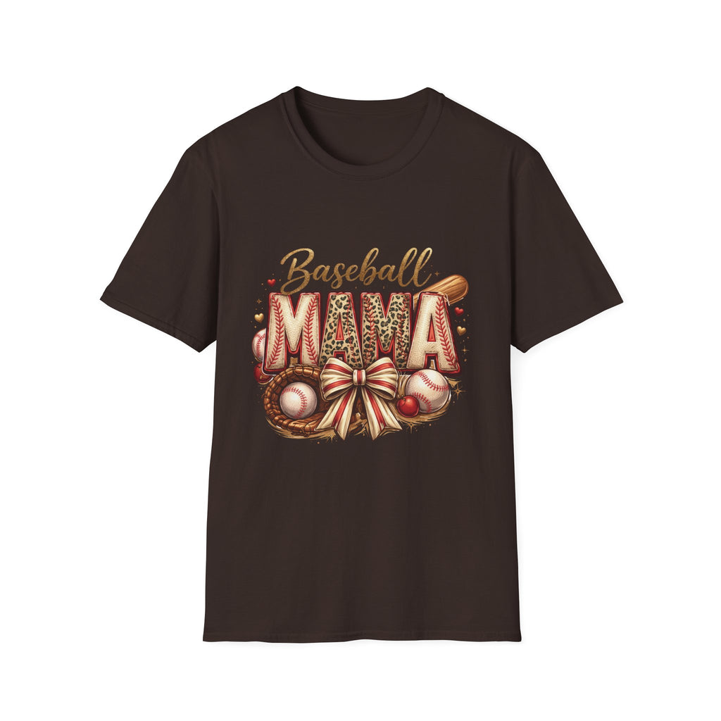 Baseball Mom - Softstyle T-Shirt