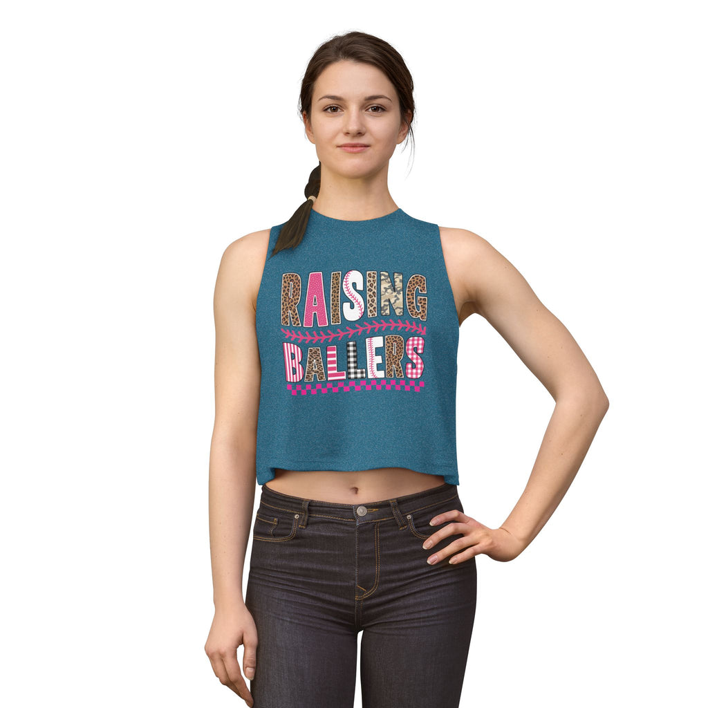 Raising Ballers Crop Top