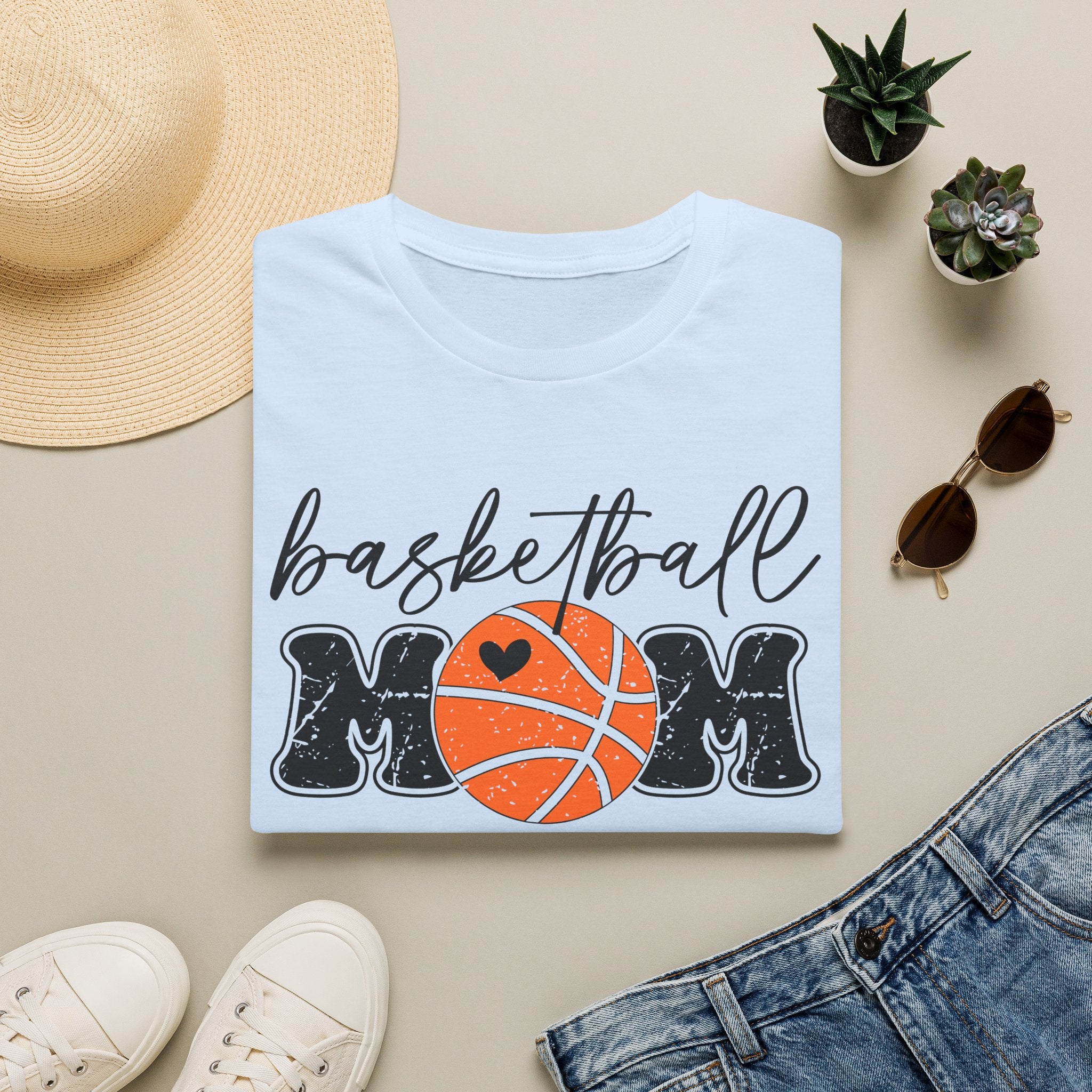 Basketball Mom - Light Softstyle T-Shirt
