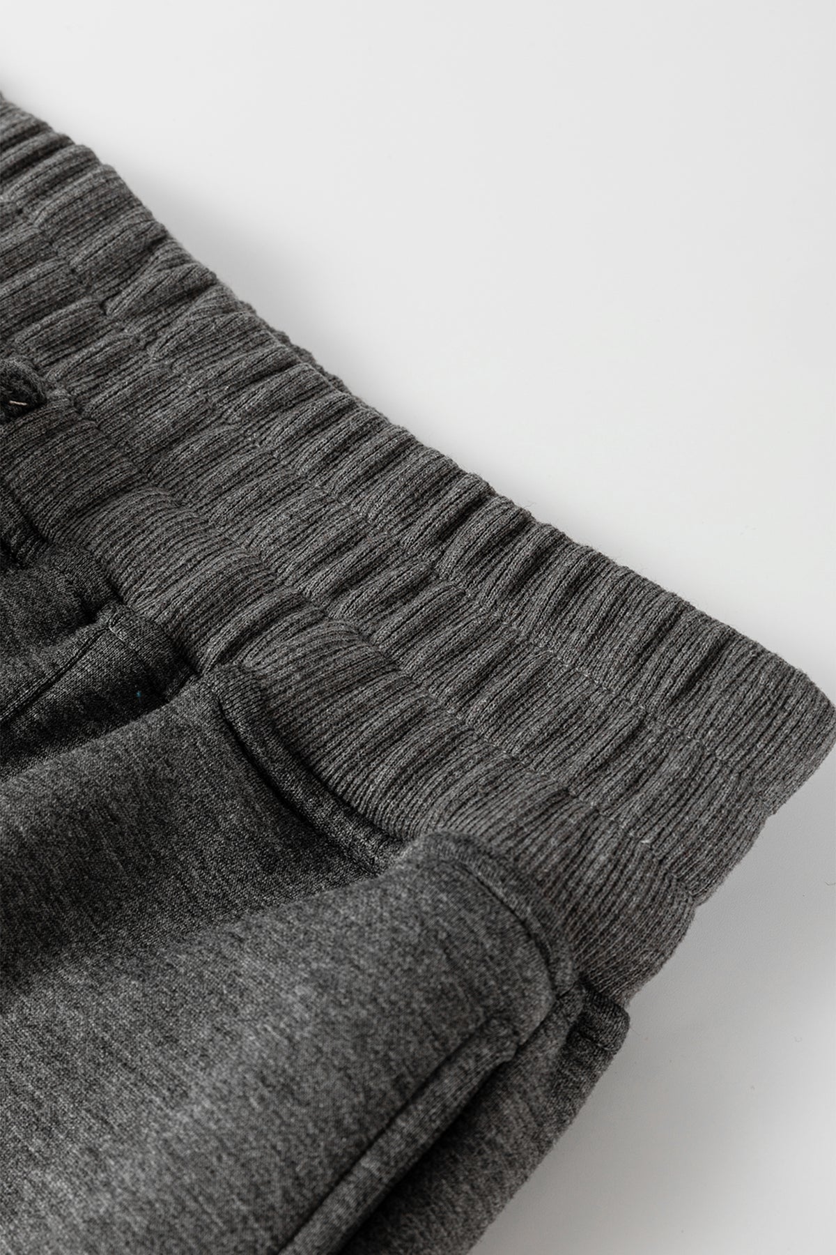 Collared V-Neck Sweatshirt & Sweatpants Set