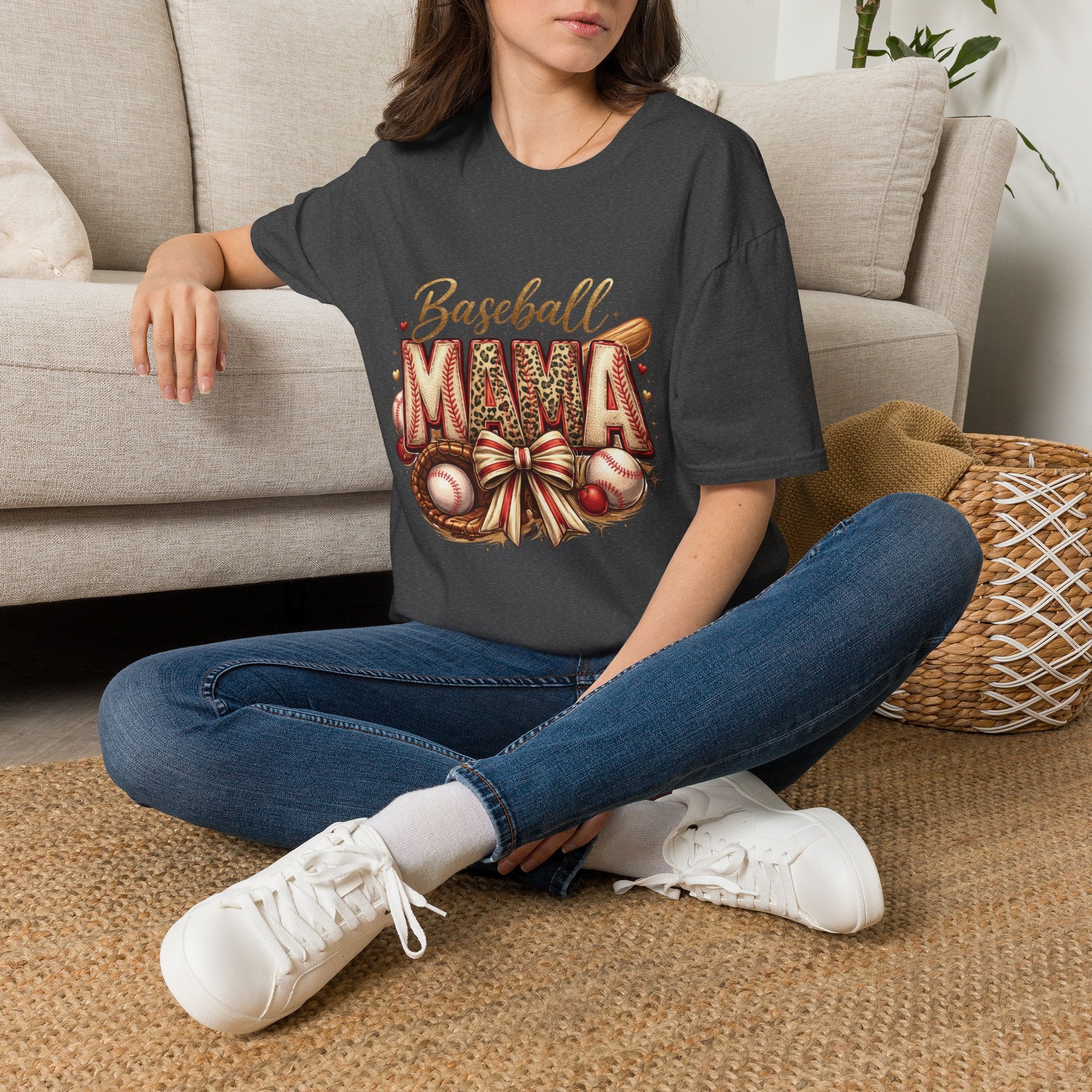 Baseball Mom - Softstyle T-Shirt
